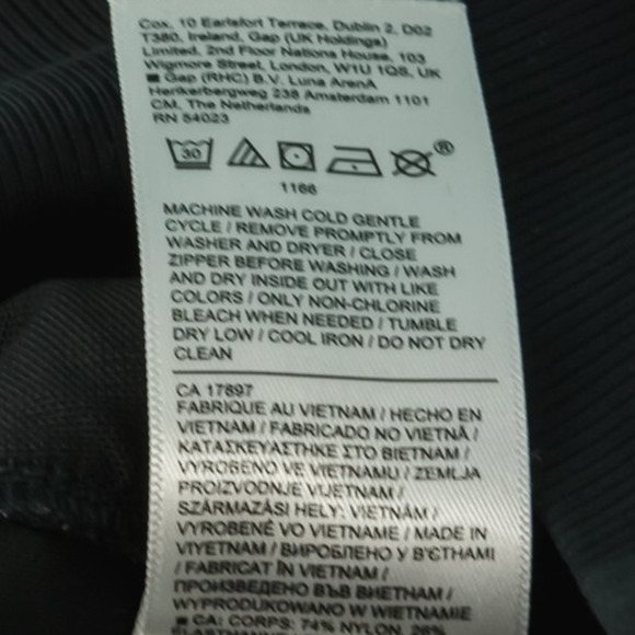 Athleta Size XS P Petite Black Venice Velvet Stripe Jogger High Rise Knit Pants - Picture 7 of 8